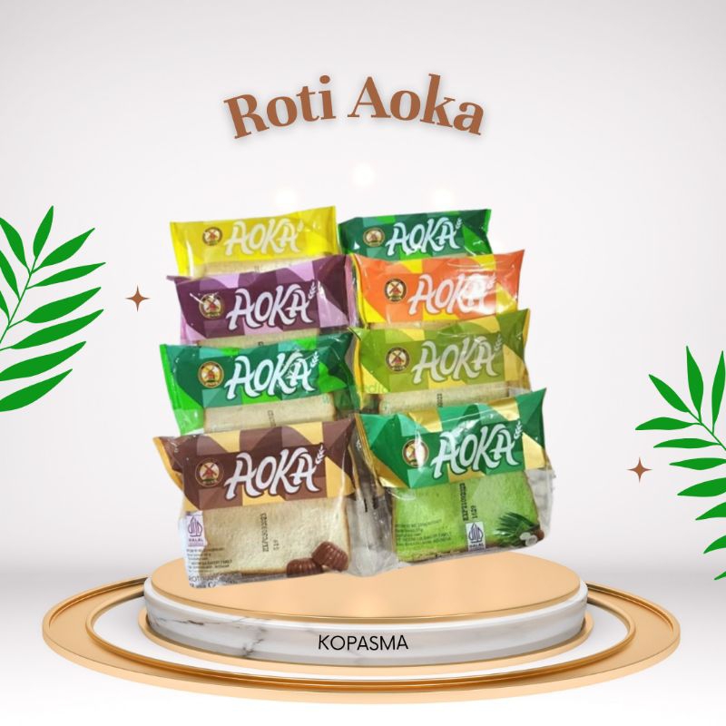 

(KOPASMA) Aoka Roti Panggang All Varian Rasa 65 gr