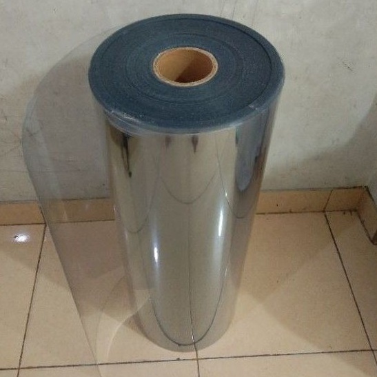 MEGA DISKON plastik pvc mika rigid 7cm x 1meter tebal 5mm