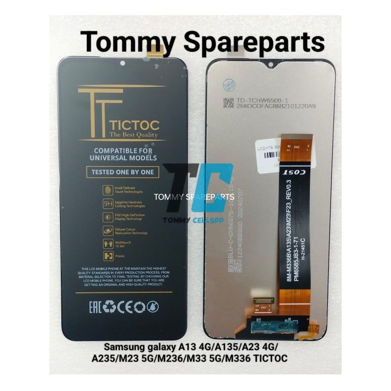 LCD TOUCHSCREEN SAMSUNG GALAXY A13 M13 4G A135 M135 ORIGINAL