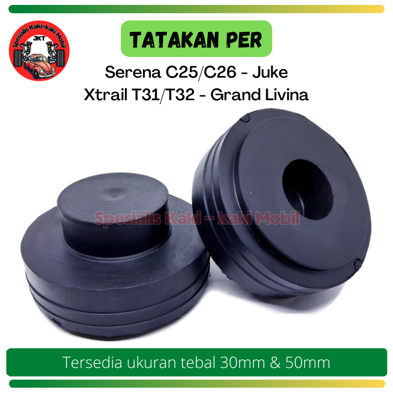 Karet Tatakan Peninggi Bantalan Per Belakang Nissan Xtrail T31/T32 Livina Juke Serena C25 C26 C27