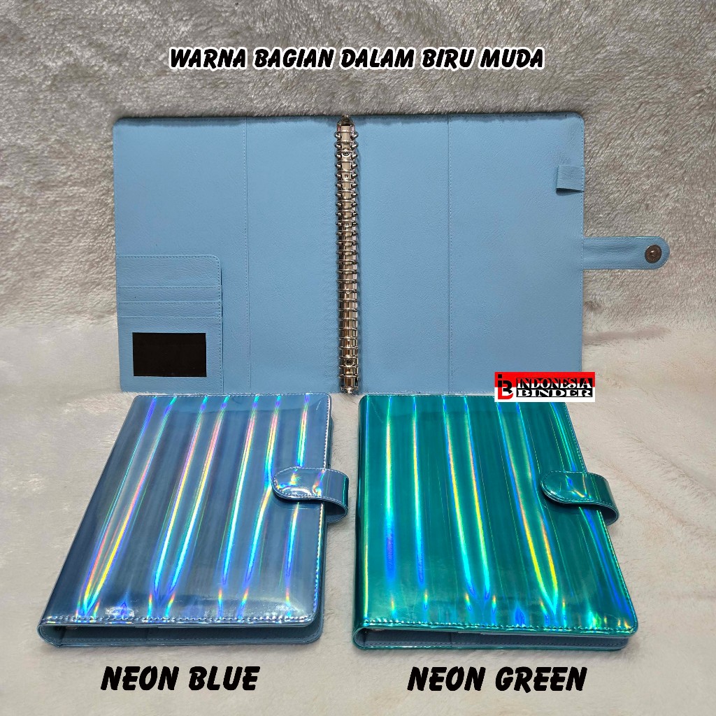 

BINDER HOLOGRAM NEON A5 DAN B5 RB9