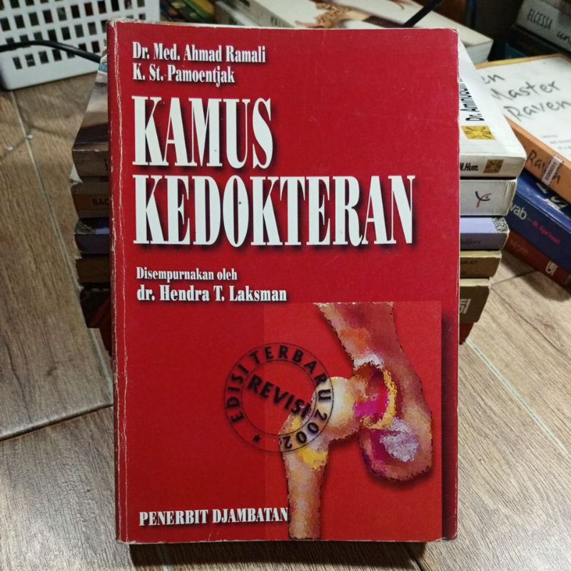 kamus kedokteran, penerbit djambatan, kamus used, seken, original