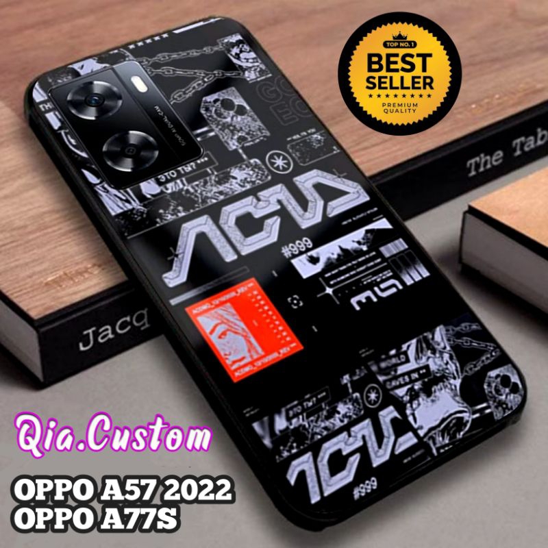 Promo COD Case Oppo A57 2022 / Oppo A77S Terbaru Fashion Gambar Motif Aesthetic  Casing Hp Case (172