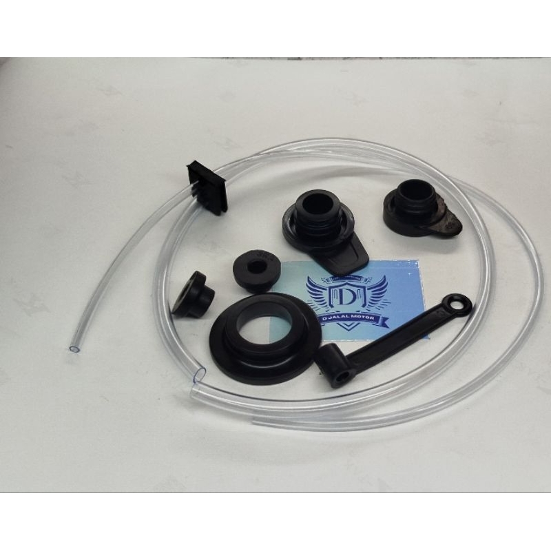 SET KARET TUTUP BOTOL OLI SAMPING RX KING PLUS SELANG OLI SAMPING TRANPARAN