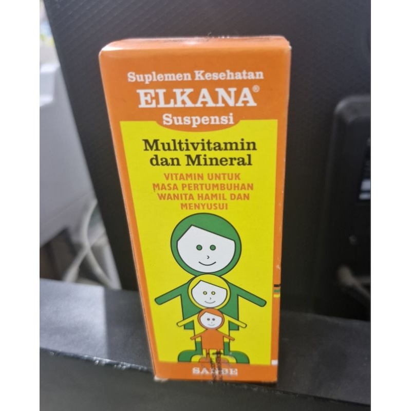 ELKANA SYRUP 60 ML - Multivitamin dan Mineral Anak