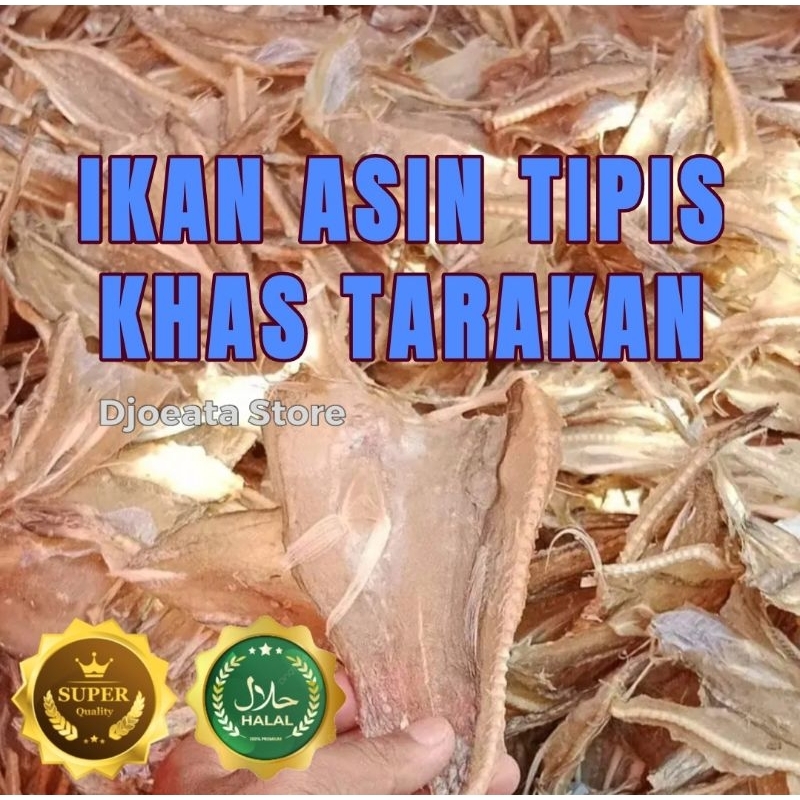 

Ikan Asin Tipis khas Tarakan - Ikan Asin Kerupuk - Ikan Asin Renyah - Ikan Kering Tipis - Ikan Asin Pepija - Ikan Kerupuk