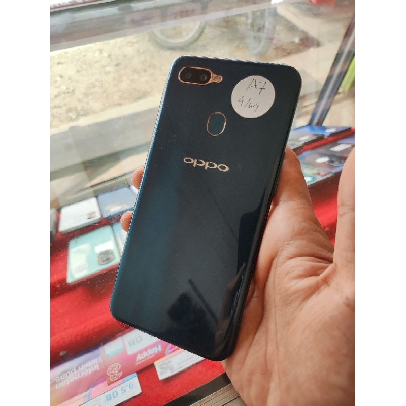 HP OPPO A7 RAM 4/64 SECOND