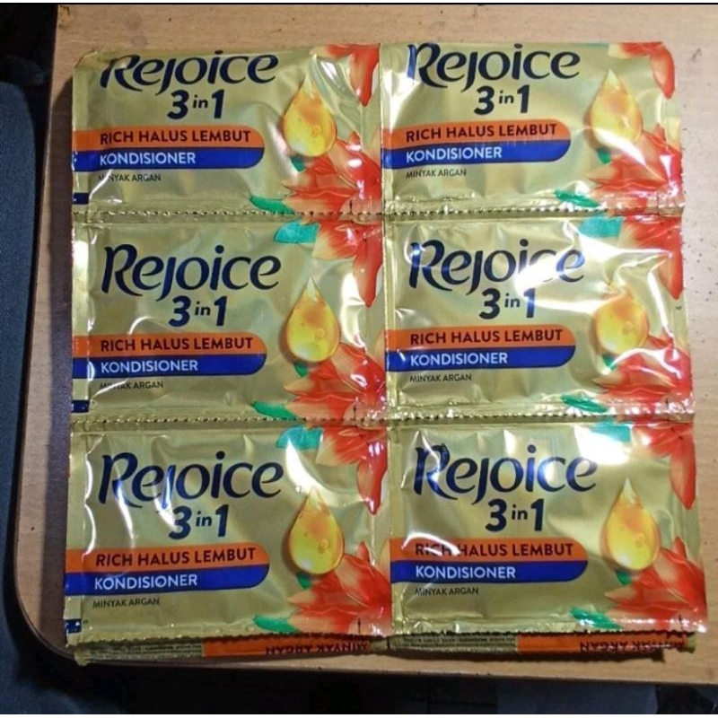 Kondisioner Rejoice Sachet / Conditioner Rejoice - 12 sachet/renteng