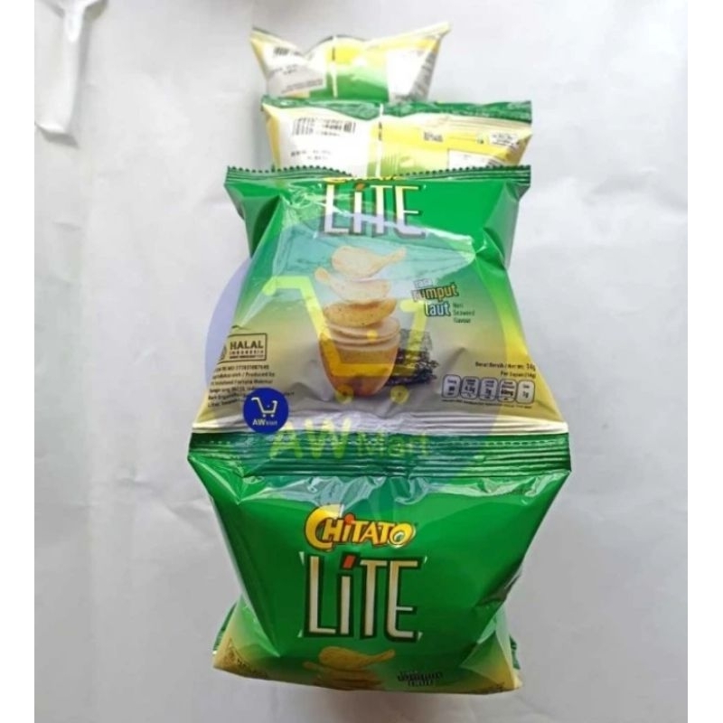 

Snack CHITATO LITE rumput laut 1 renceng isi 10 sachet