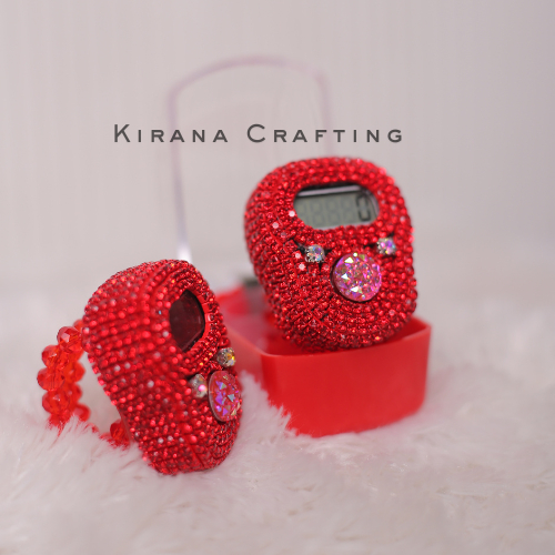 Kirana Crafting tasbih digital led alarm 100 bunyi terbaru tasbih led alarm