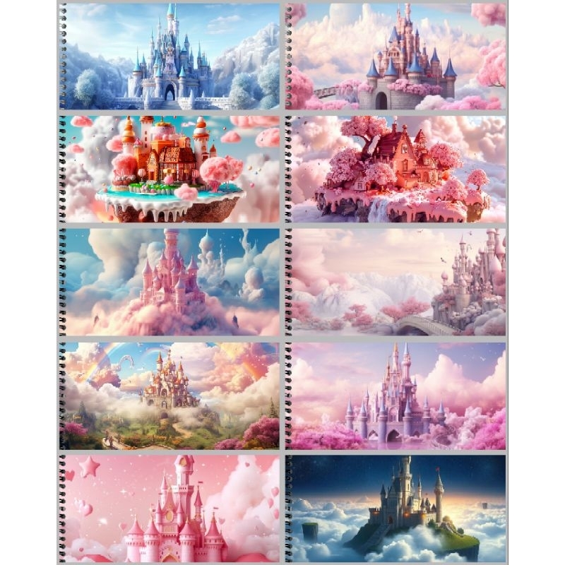

BUKU GAMBAR PREMIUM A4 RING BUKU SKETSA PREMIUM A4 RING - CASTLE EDITION