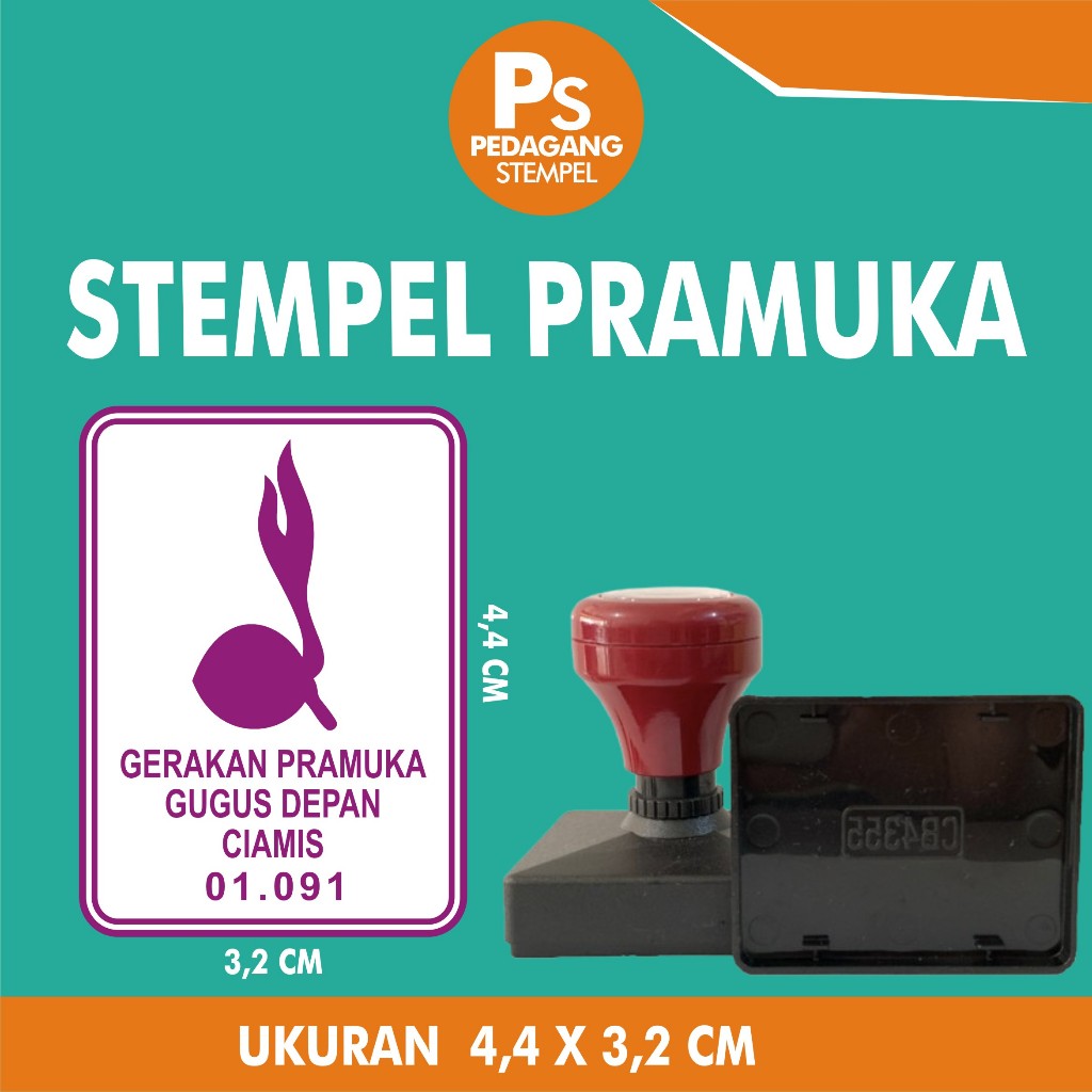 

STEMPEL PRAMUKA GUGUS DEPAN / KWARCAB /KWARRAN / KWARTIR