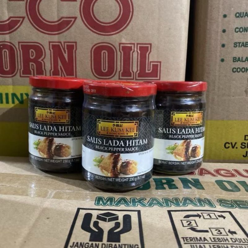 

Lee Kum Kee Saus Lada Hitam 230 gram / Black Pepper Sauce