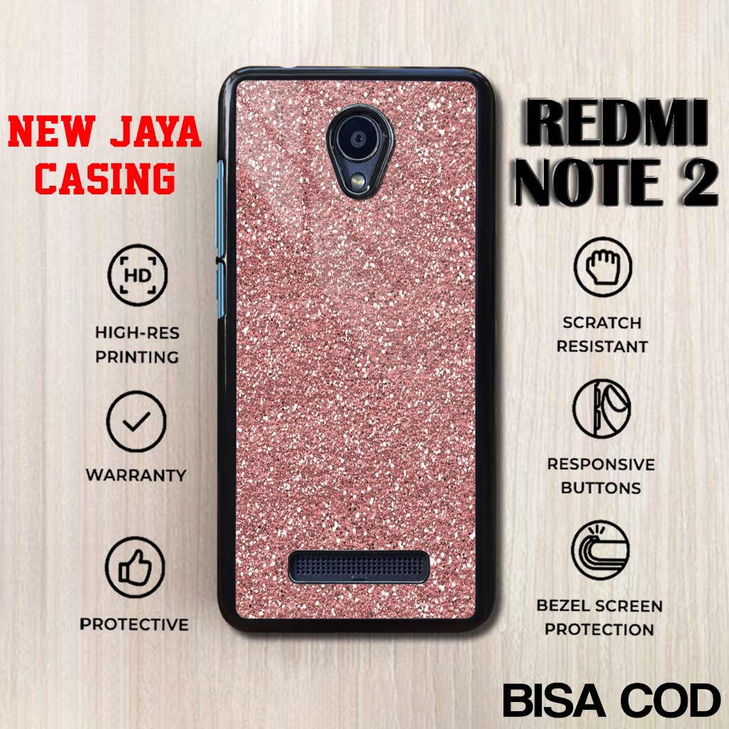 Case Xiaomi Redmi Note 2 Terbaru Gliter Softcase Hardcase Glossy Casing Redmi Note 2 Terlaris