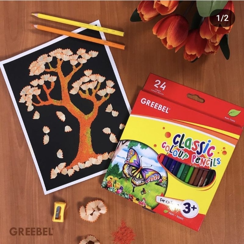 

RB Greebel Pensil Warna Classic 12 / 24 / 36