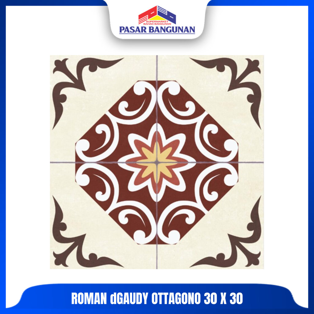 Roman Granit dGaudy Ottagono 30x30