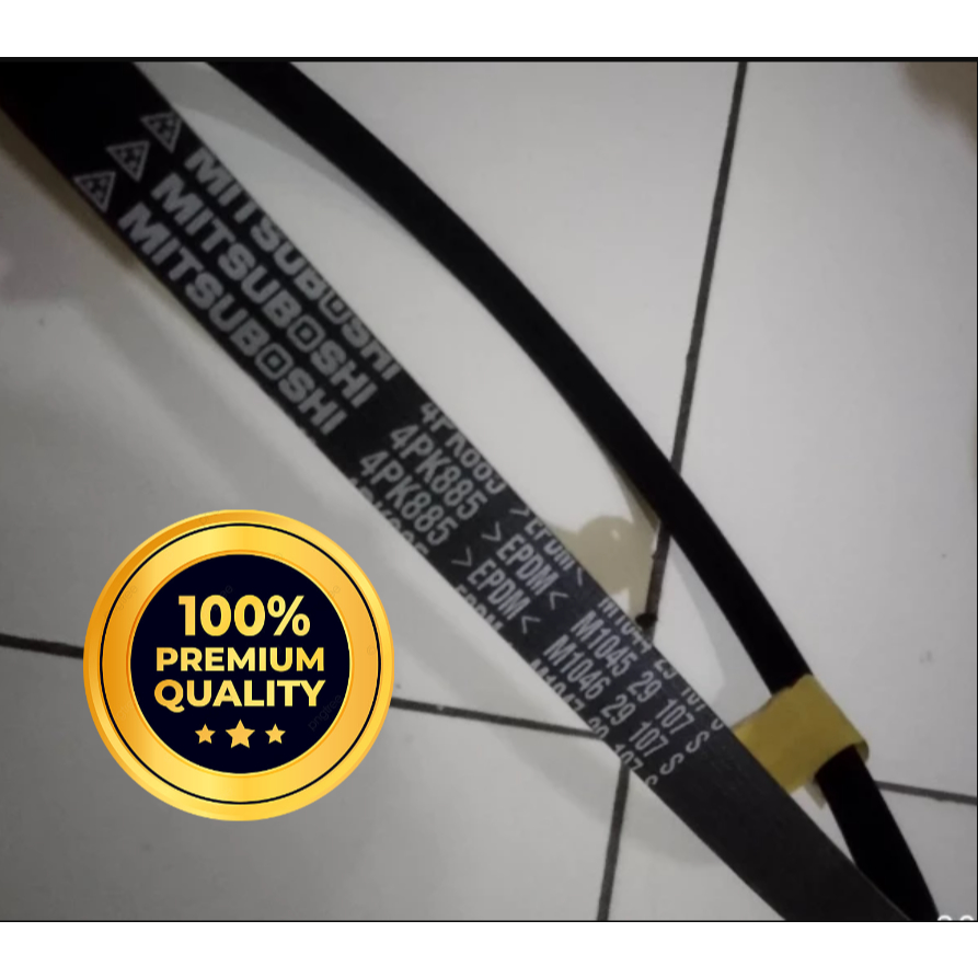 promo vbelt vanbelt Fan belt 4PK885 EPDM tali kipas fanbelt 4PK 885 TIMOR MITSUBOSHI