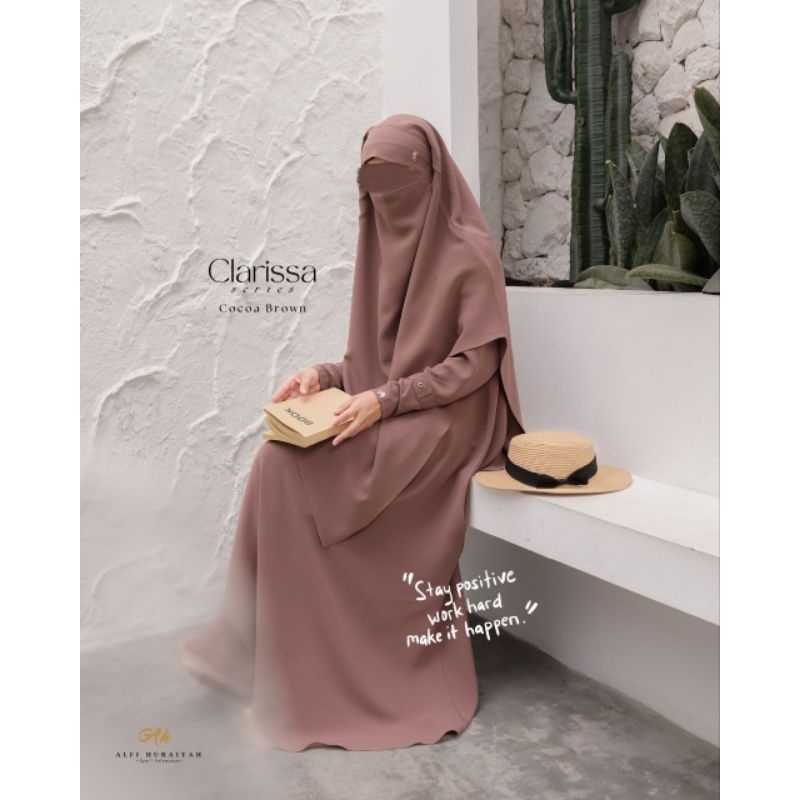 ALFI HURAIYAH - Clarissa Series Gamis Daily Busui Friendly