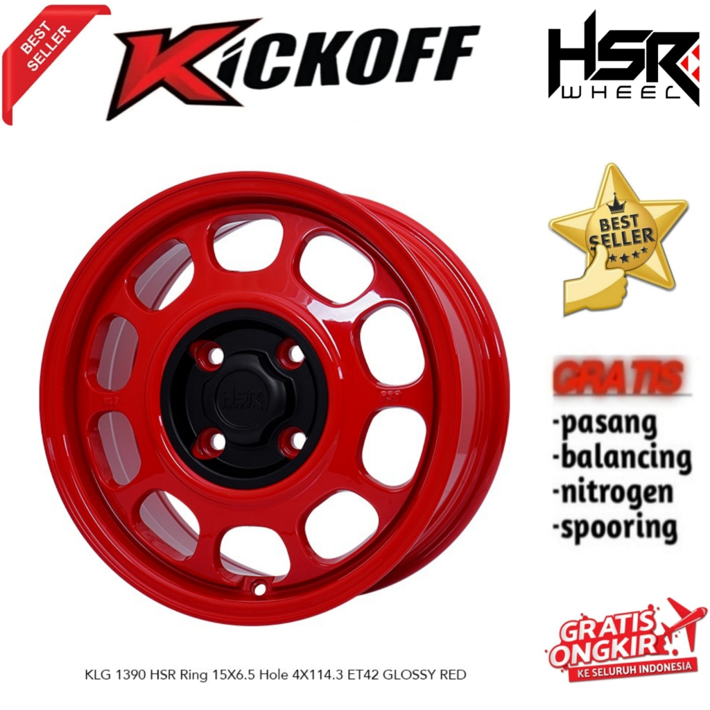 VELG RACING 14 HSR KLG BUAT MOBIL AVANZA XENIA EVALIA CARRY FUTURA LIVINA LATIO DLL