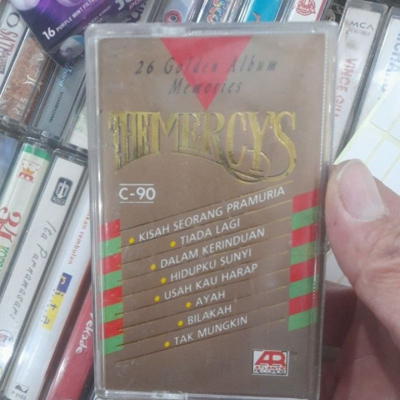 kaset pita 26 golden album memories the mercys (K006)