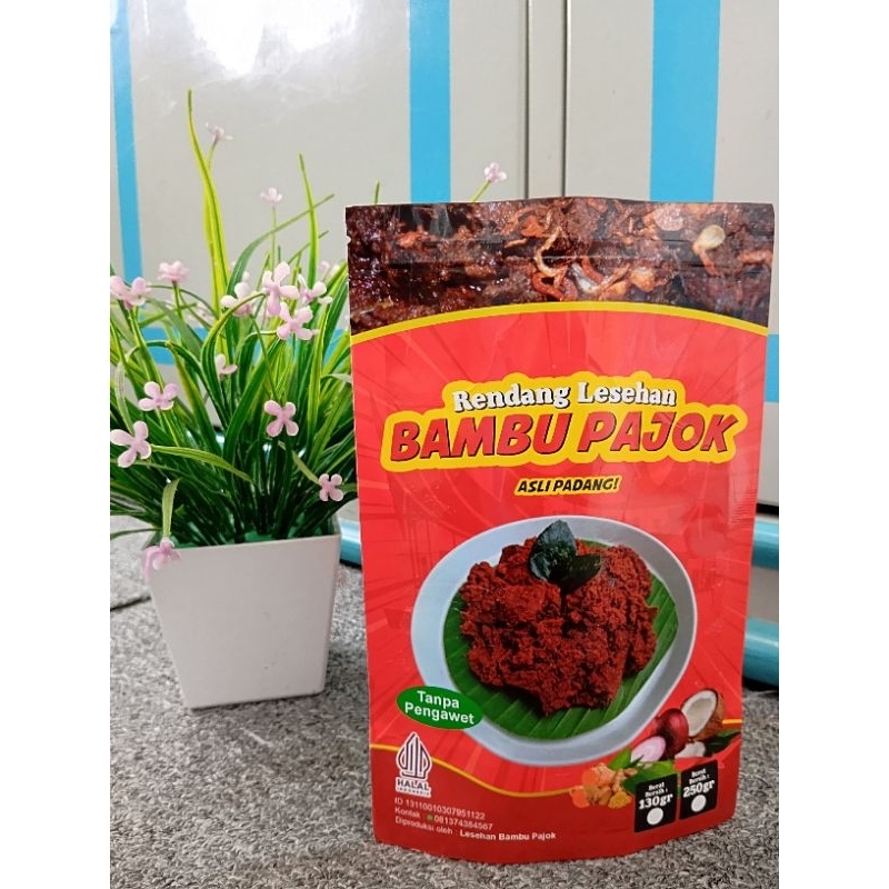 

RENDANG PAJOK_RENDANG DAGING 250 Gr HALAL MUI