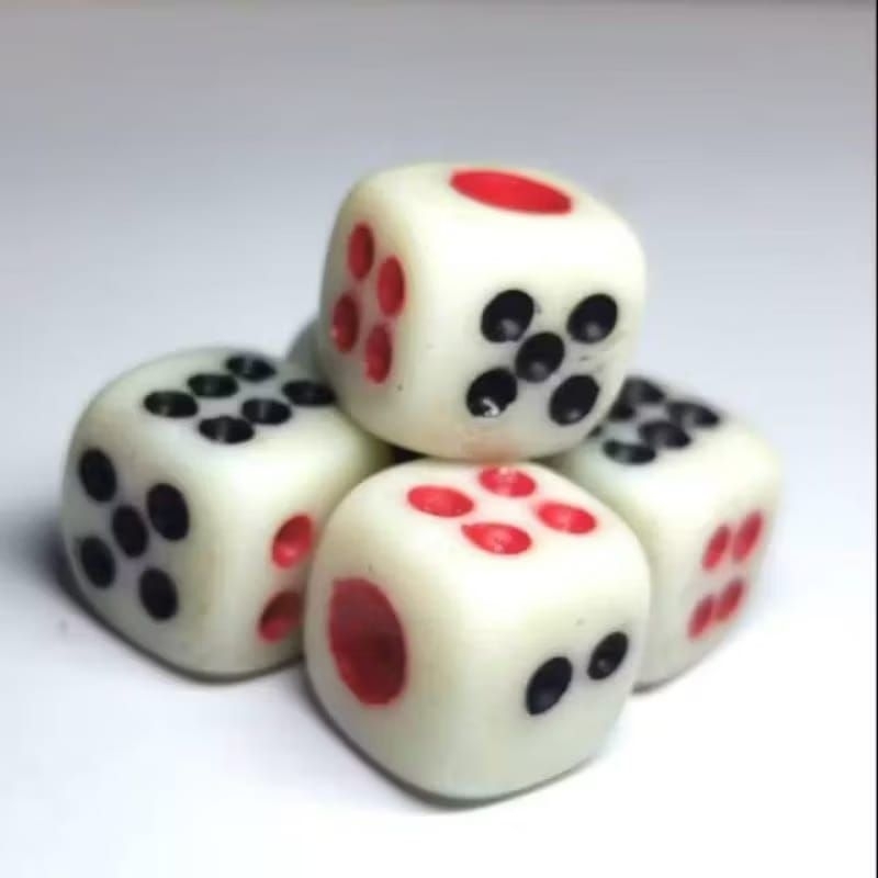 Dadu Dice Angka Biji Dadu Permainan Dadu Mainan Dadu kocok Dadu Angka Dadu Games V2