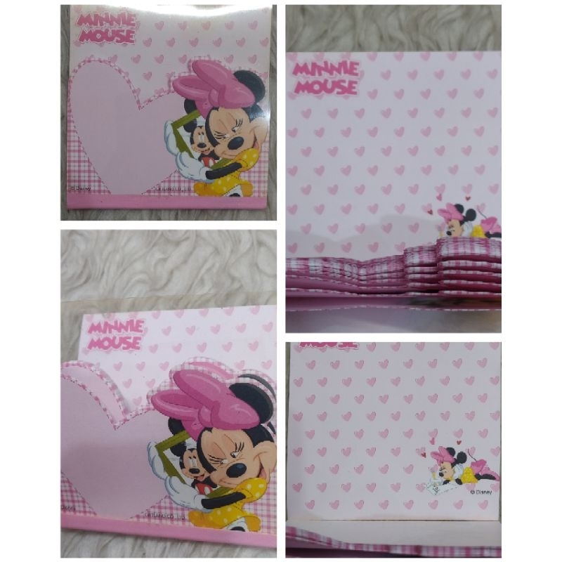

Kertas Memo Notes Tempel Cartoon Lucu Mickey Mouse dan Doraemon