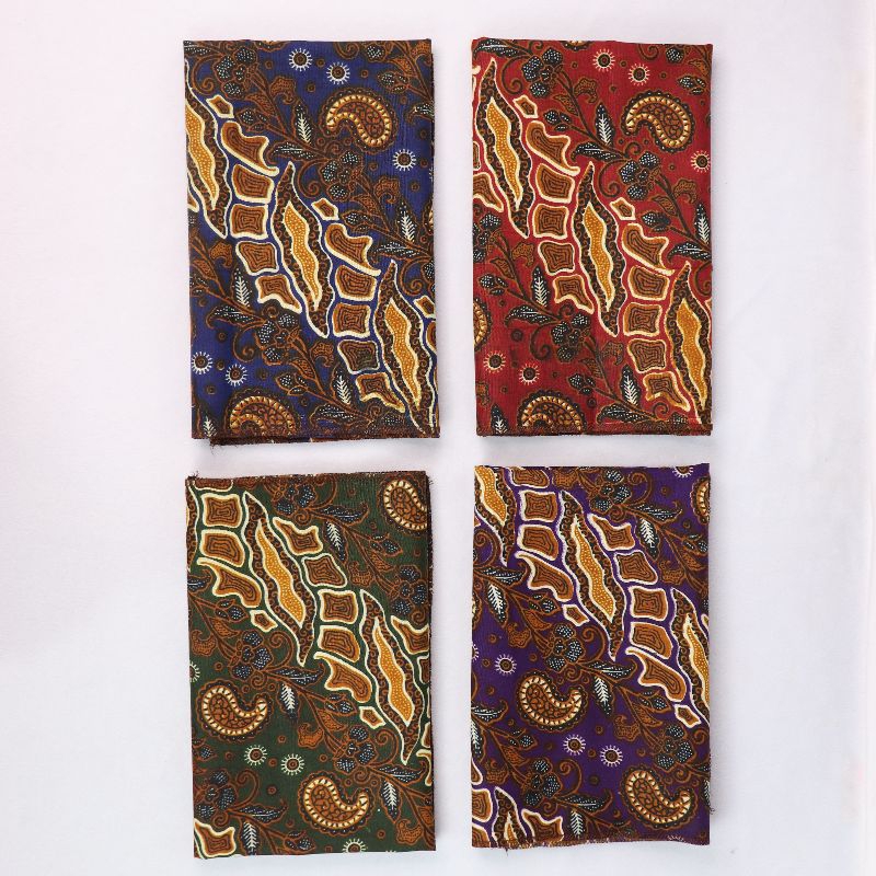 Slayer Batik Jawa Kotak dan segitiga / Bandana Batik / Slayer