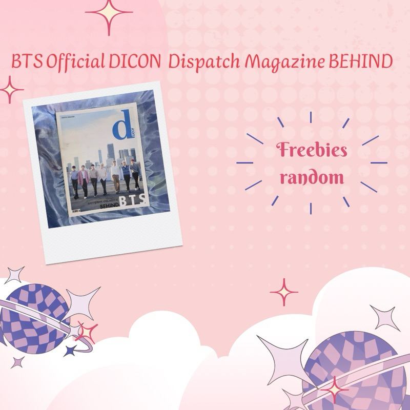 BTS Official DICON Dispatch Magazine BEHIND BTS OFFICIAL