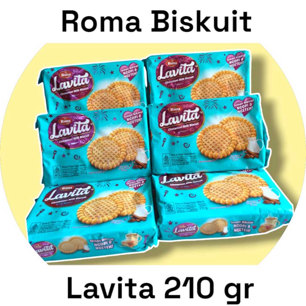 

BISKUIT ROMA LAVITA 210 GR