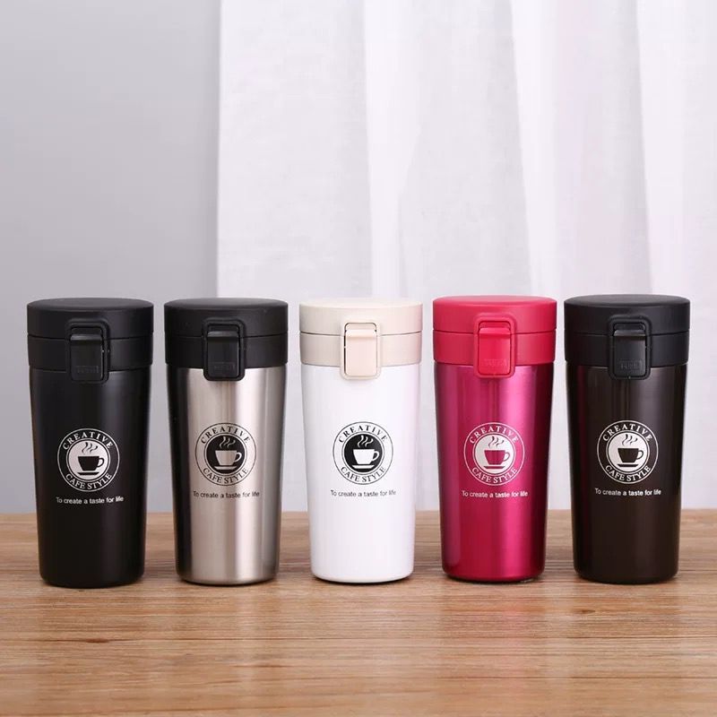 Thermos/Termos Kecil Mini Termos kopi Stainless Steel Vacum Tumbler 380ml