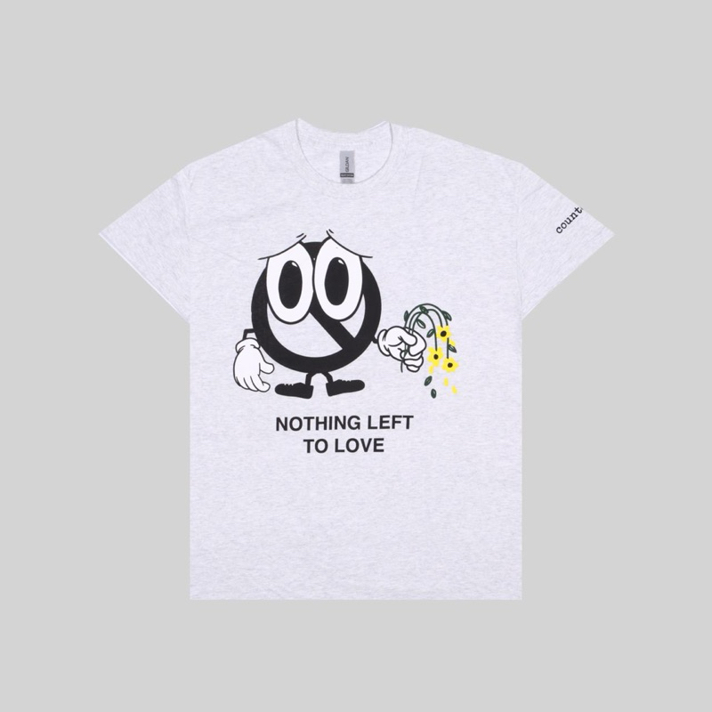 TSHIRT - COUNTERPARTS - SAD FACE NOTHING LEFT TO LOVE - ROCKMERCH