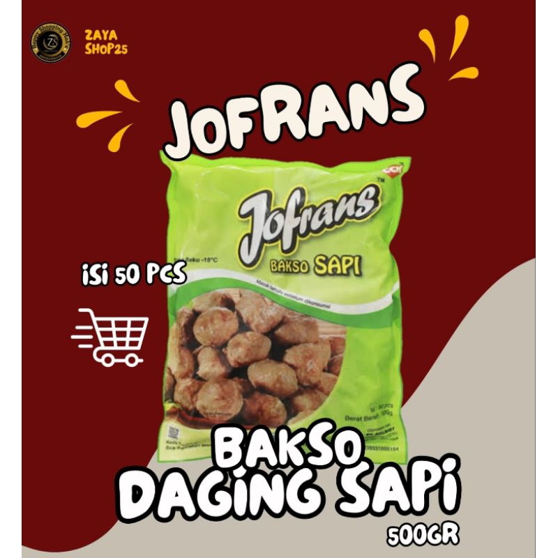 

JOFRANS BAKSO SAPI 500gr (isi 50)