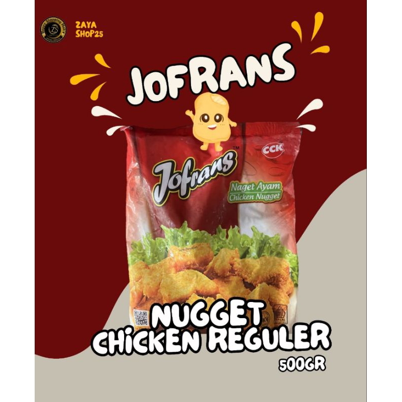 

JOFRANS CHICKEN NUGGET REGULER 500gr