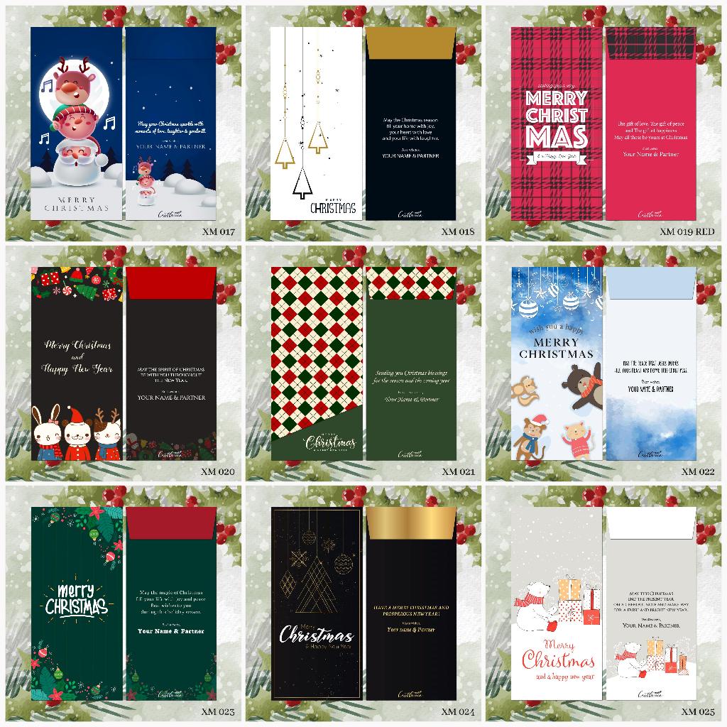 

CLV Custom Angpao Christmas | Ampao Natal | Amplop Sumbangan | Angpau Tahun Baru (XM Collection 3)