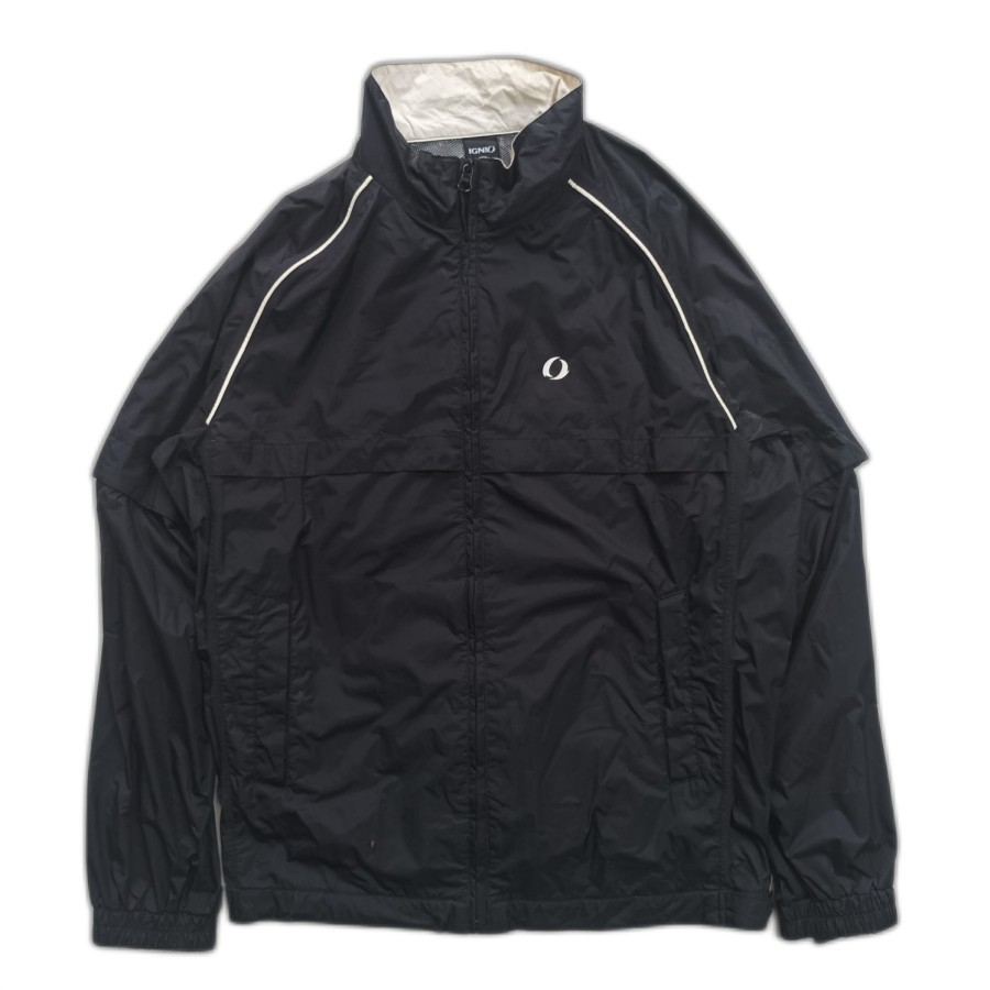 jaket ignio windbreaker jacket detachable sleeves golf running outdoor