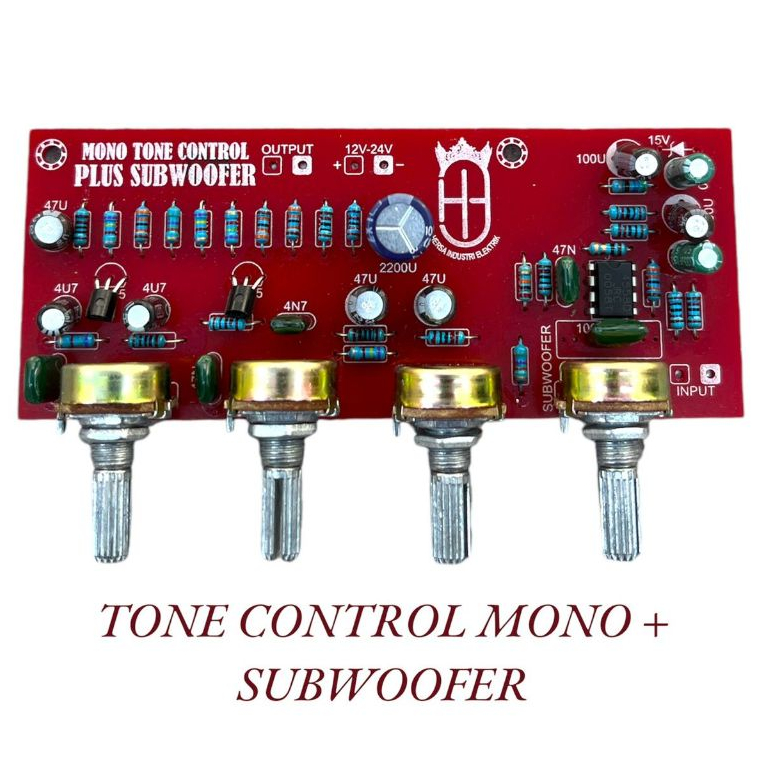 TONE CONTROL MONO + SUBWOOFER