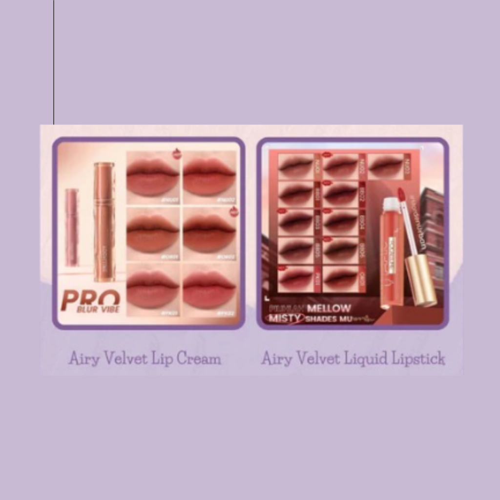 FOCALLURE Airy Velvet Lip Cream | Focallure Airy Liquid Lipstik