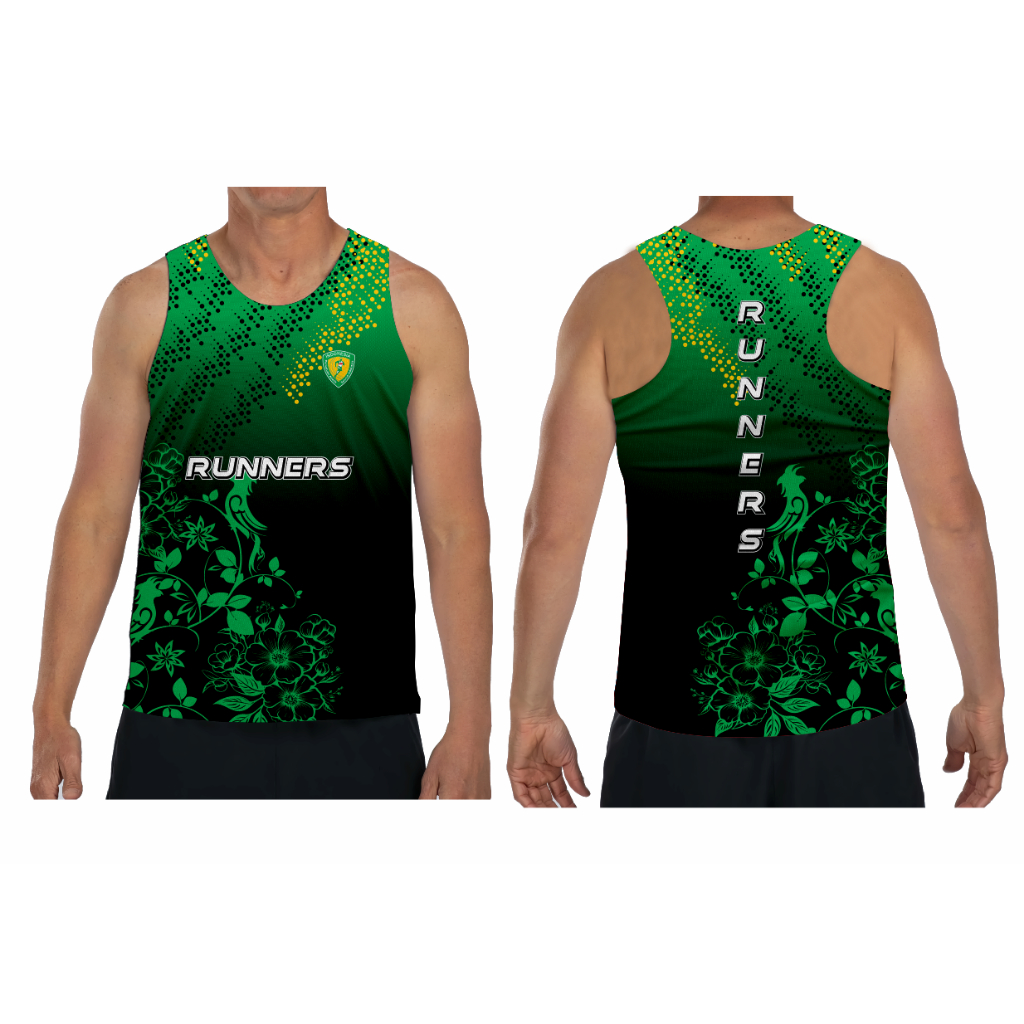 JSB SPORTWEAR | Jersey Singlet Olahraga running lari bahan dryfit Fullprinting | SGLT ATLETIK -003