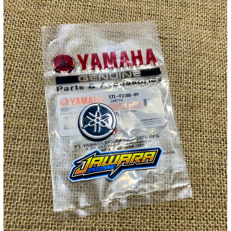 Emblem Tameng Mio sporty atau smile original