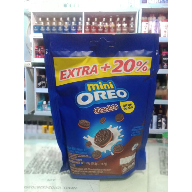 

mini oreo chocolate extra + 20% 73gr