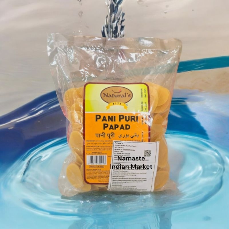 

Panipuri Papad ( Mentah ) 1kg