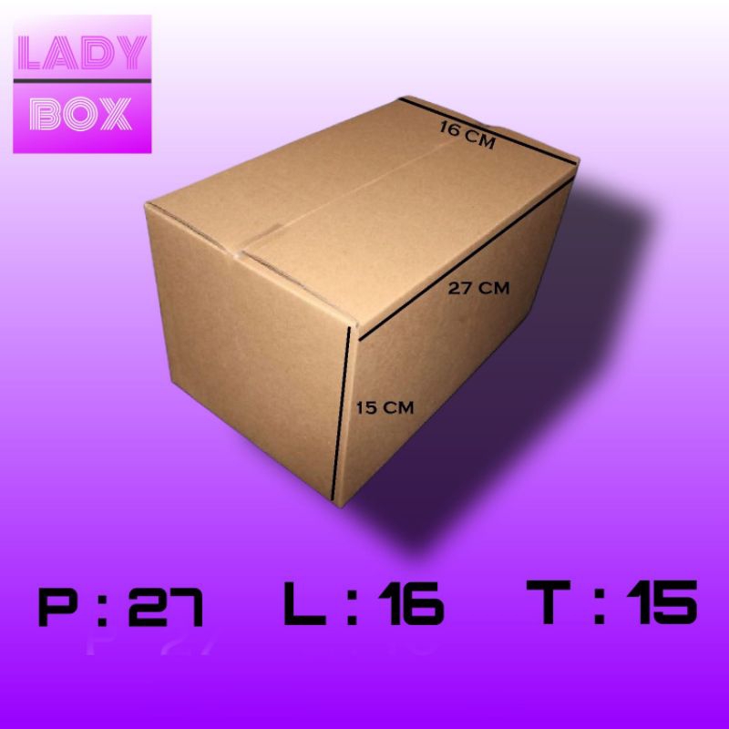 

Kardus Packing 27x16x15