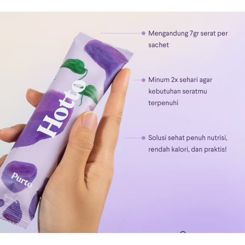 

Hotto Purto Sachet - isi 3 sachet (Pengiriman INSTAN) Distributor RESMI Jabodetabek