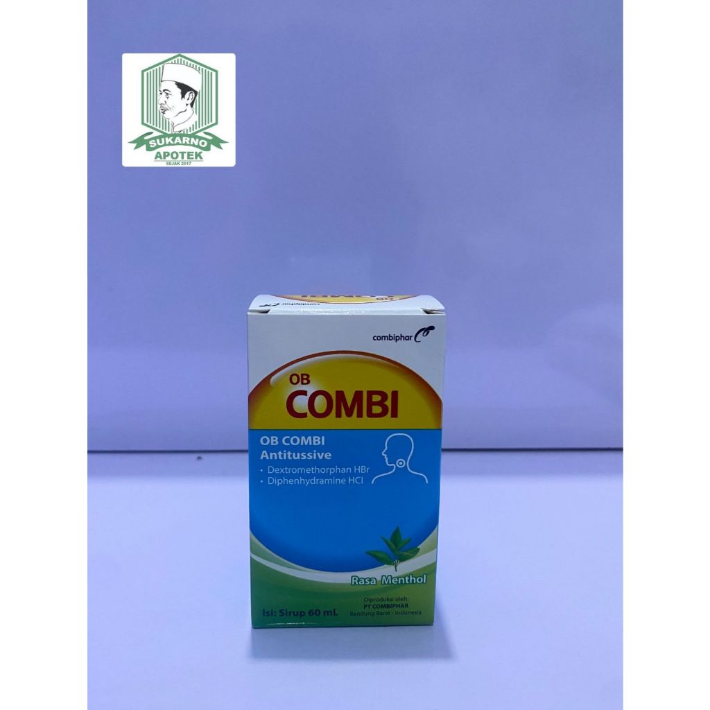 OB COMBI ANTITUSIVE// OBAT BATUK KERING 60ML