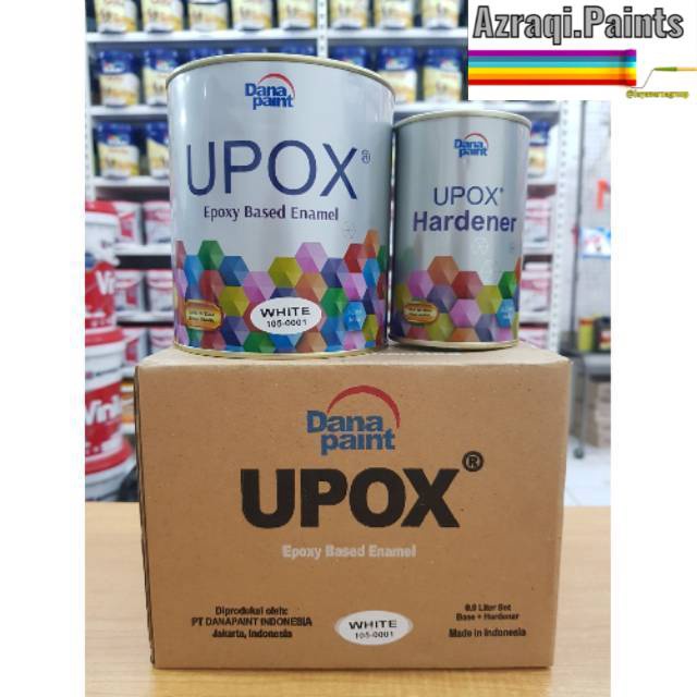 UPOX CAT LANTAI DANAPAINT SET  EPOXY FLOOR COATING CAT KOLAM CAT KERAMIK CAT KAMAR MANDI CAT UPOX CA