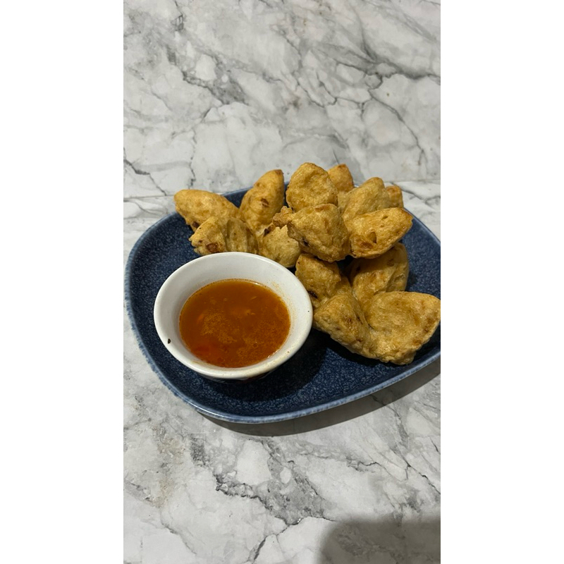 

Bakso Goreng Saus Sambal Bawang