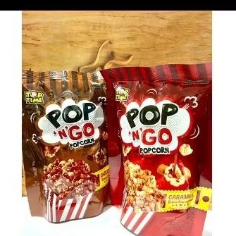 

Popcorn pop n go caramel