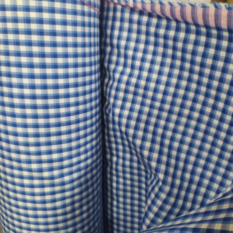 kain katun yarndyed motif kotak - kain katun motif - kain katun motif kotak kotak - katun yarndyed p