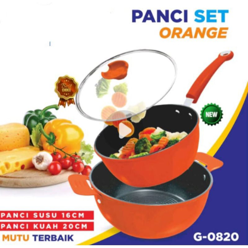 Panci susu panci kuah panci set murah anti lengket